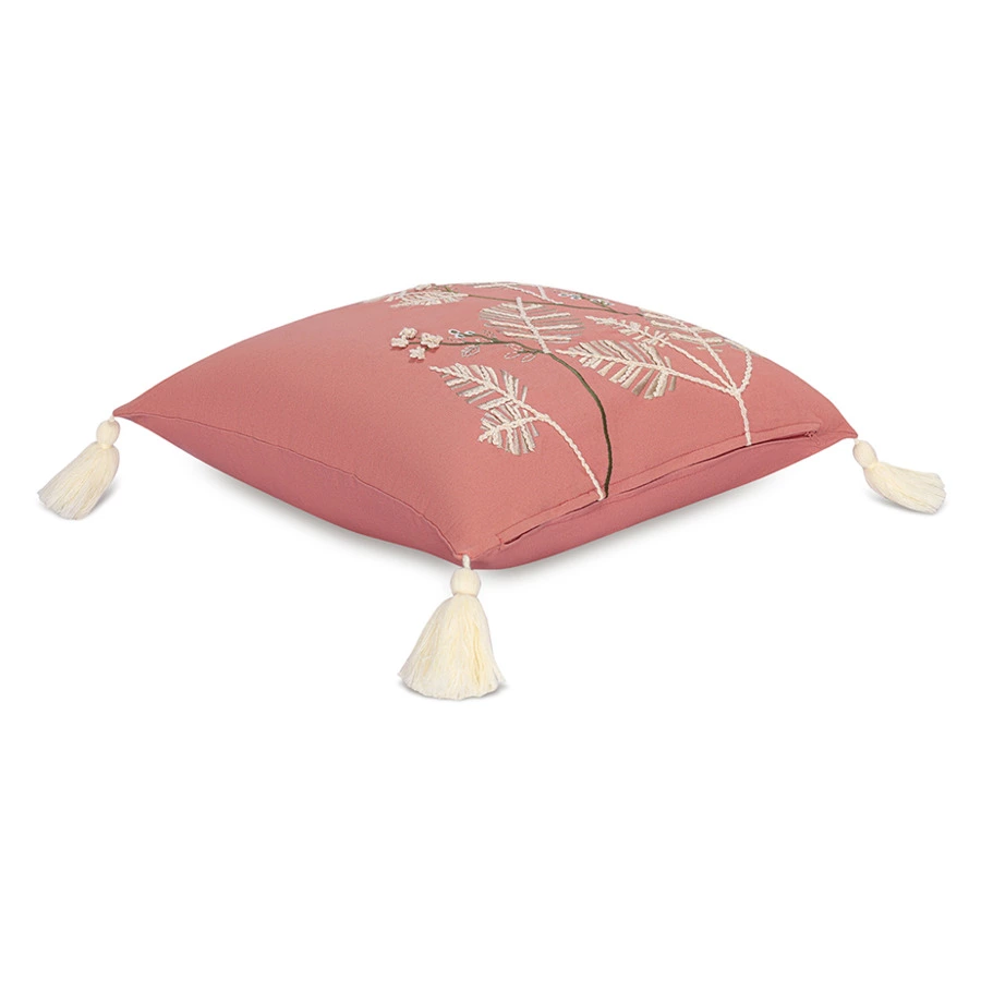 Подушка декоративная Tkano Garden revival Ethnic, 45х45 см, хлопок, полиэстер