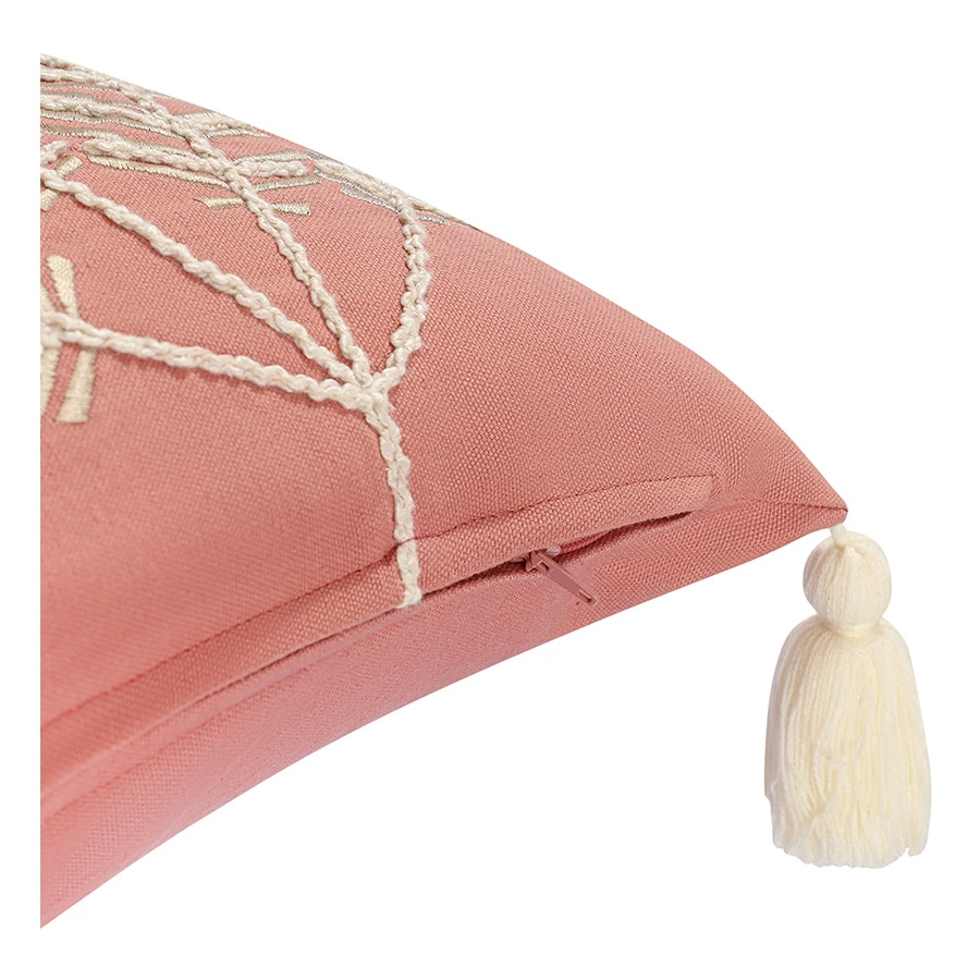 Подушка декоративная Tkano Garden revival Ethnic, 45х45 см, хлопок, полиэстер