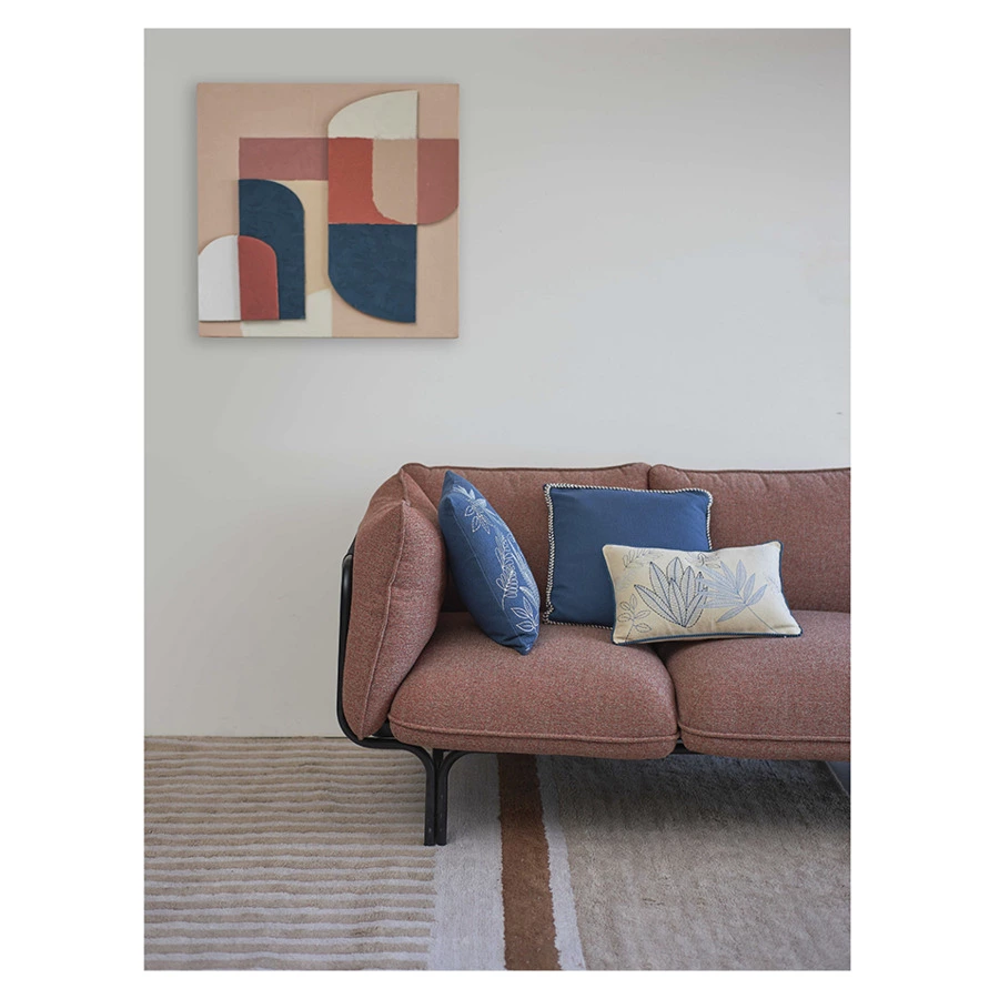 Подушка декоративная Tkano Herbarium Ethnic, 45x45 см, хлопок, полиэстер