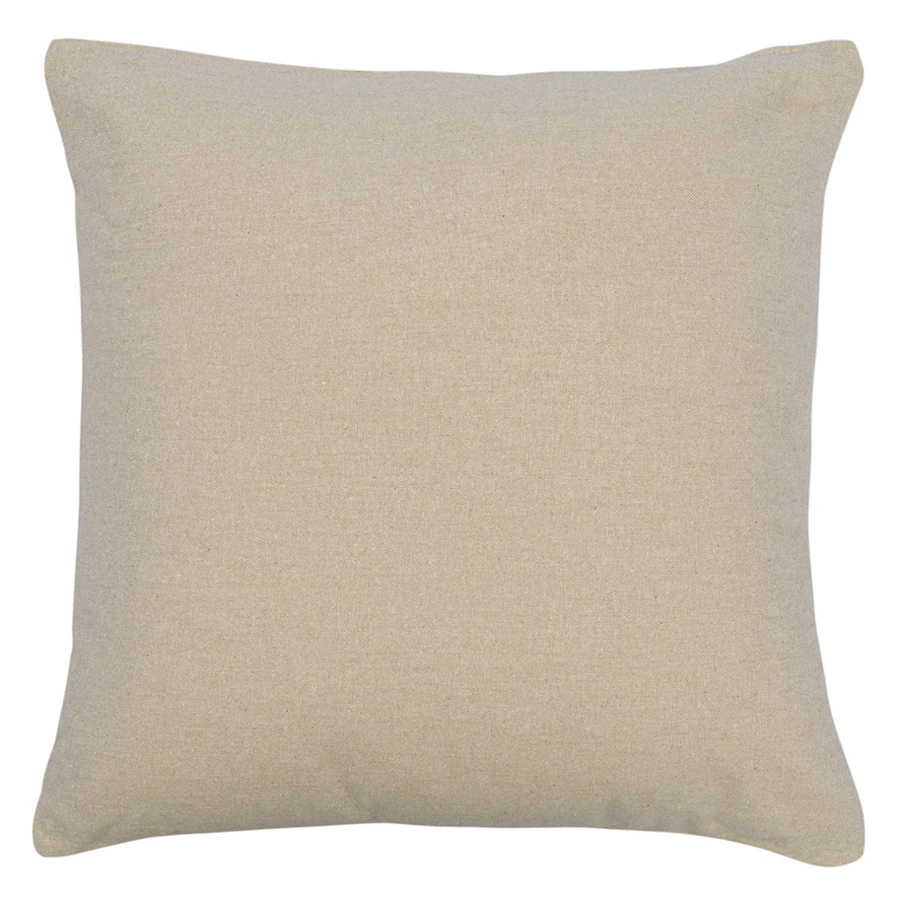 Подушка декоративная с вышивкой Tkano Snow flakes New Year Essential, 45х45 см, хлопок, полиэстер