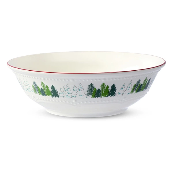 Салатник Tkano New Year Essential Nordic winter, Д23 см, фарфор