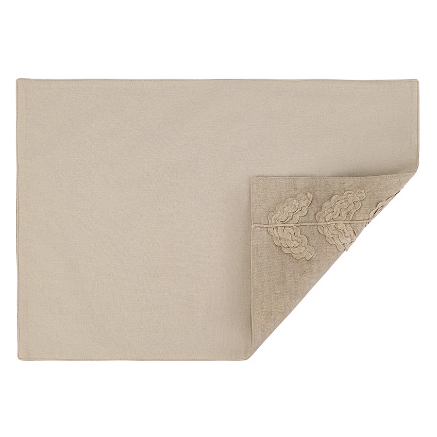 Салфетка под приборы Tkano Desert leaf Essential, 33х48 см, 100% хлопок