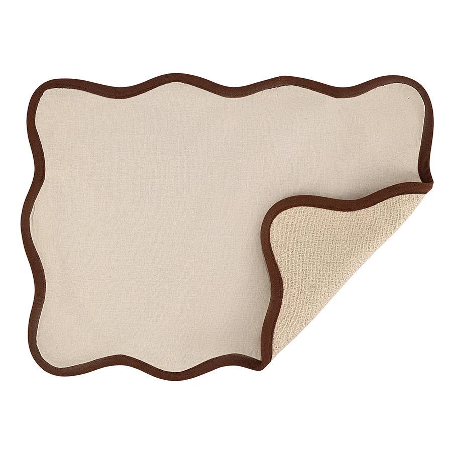 Салфетка под приборы Tkano Desert waves Essential, 33х48 см, 100% хлопок