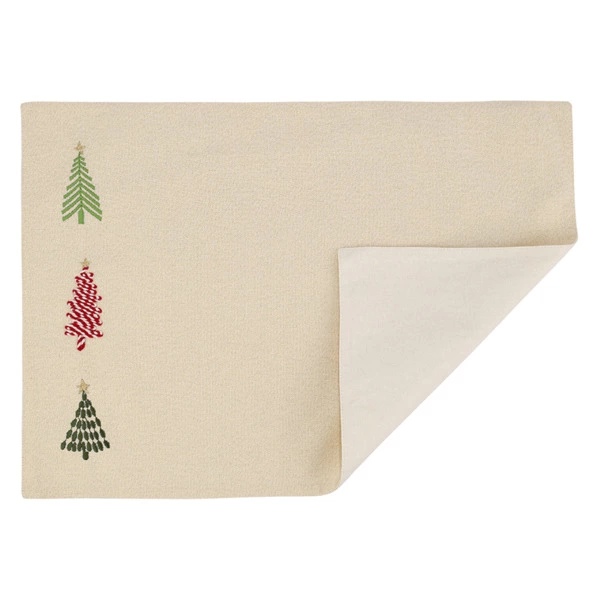 Салфетка под приборы Tkano Frozen pines New Year Essential, 33х48 см