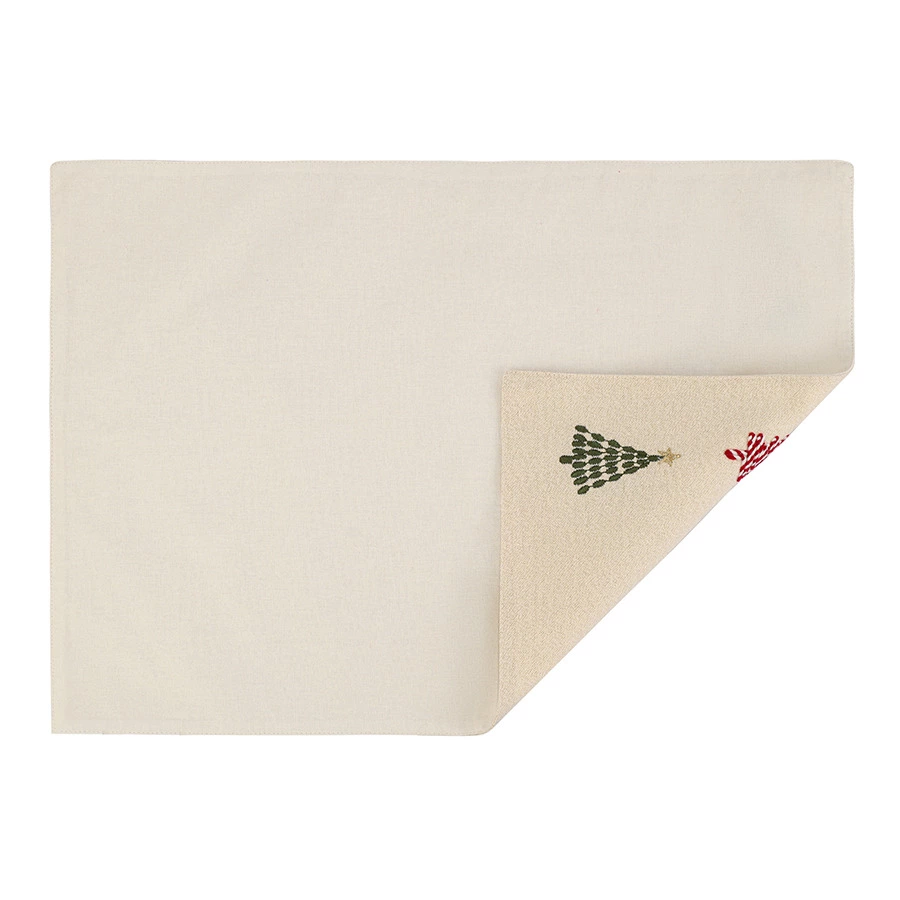 Салфетка под приборы Tkano Frozen pines New Year Essential, 33х48 см
