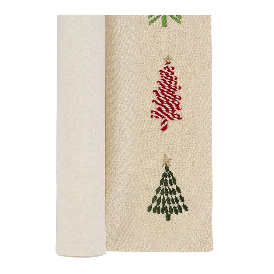 Салфетка под приборы Tkano Frozen pines New Year Essential, 33х48 см