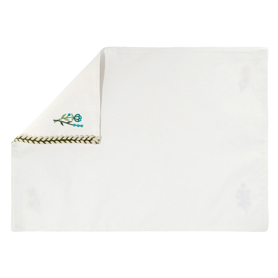 Салфетка под приборы Tkano Meadow bloom Ethnic, 33х48 см, 100% хлопок