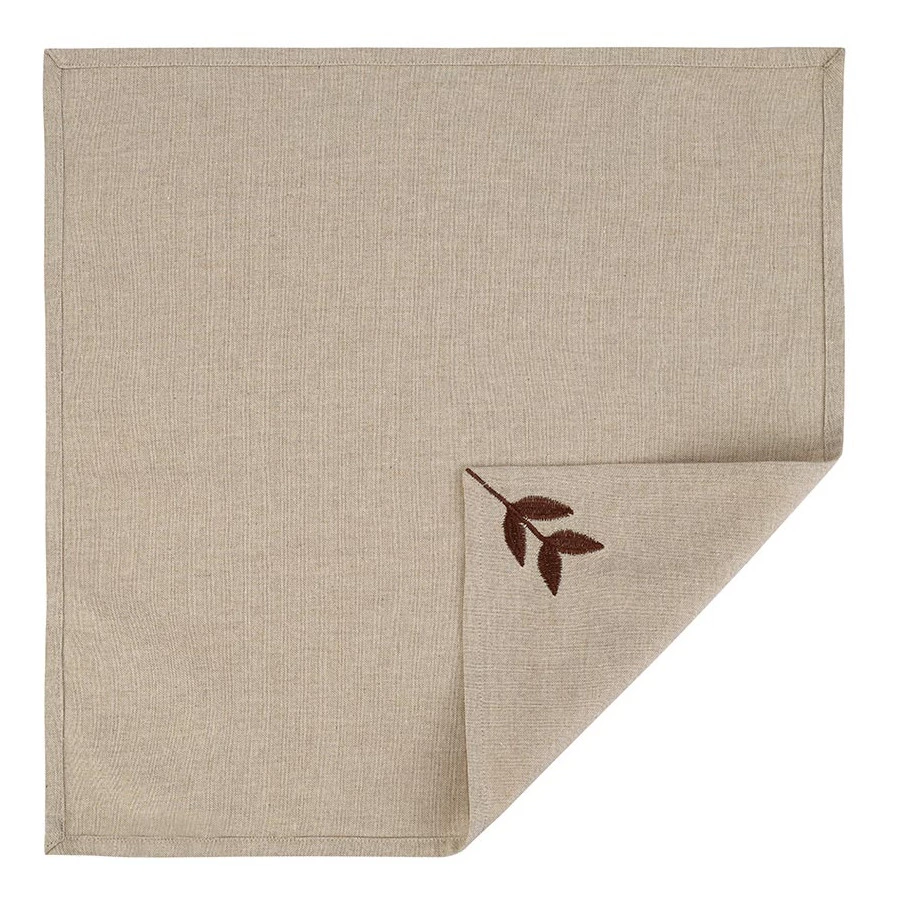 Салфетка сервировочная Tkano Desert leaf Essential, 45х45 см, 100% хлопок