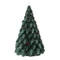 Свеча декоративная Tkano New Year Essential Festive flame, Д7,5х11,8 см, зеленая