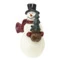Свеча декоративная Tkano New Year Essential Festive snowman, 9,7х15 см