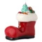 Свеча декоративная Tkano New Year Essential Festive stocking 11,7х7,4х12,3 см