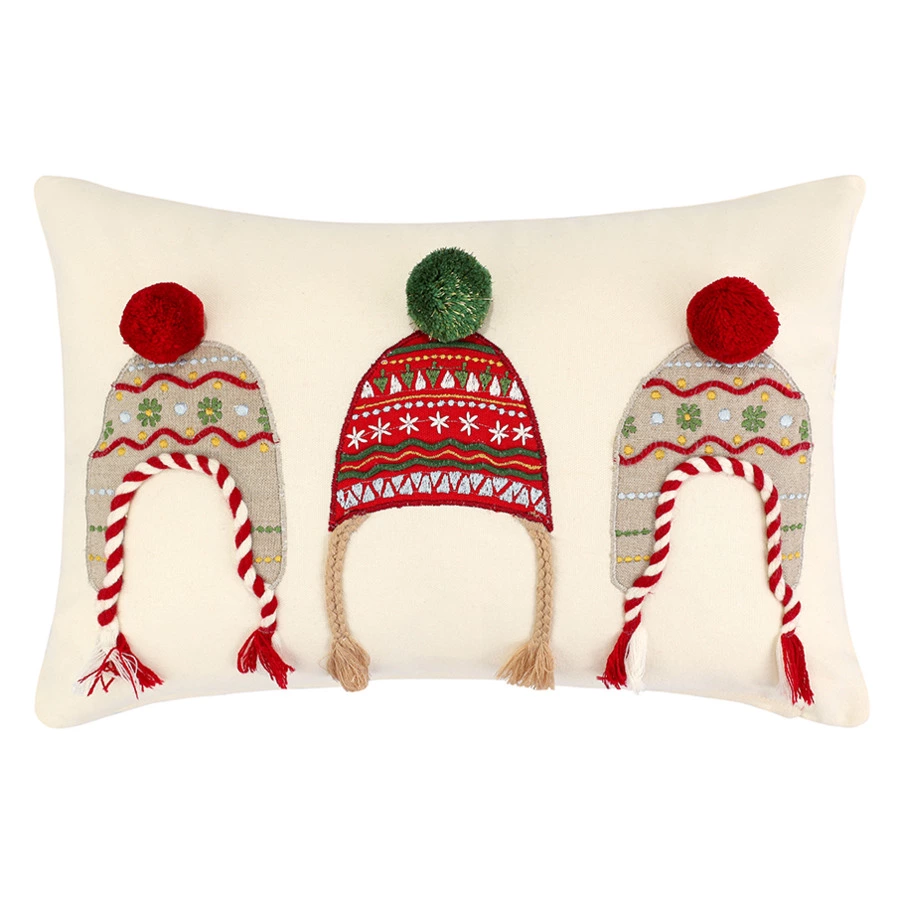 Чехол на подушку Tkano New Year Essential Cozy knits 30х45 см, 100% хлопок