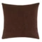 Чехол на подушку Tkano Essential Desert Leaf, 45х45см, 100% хлопок, коричневый