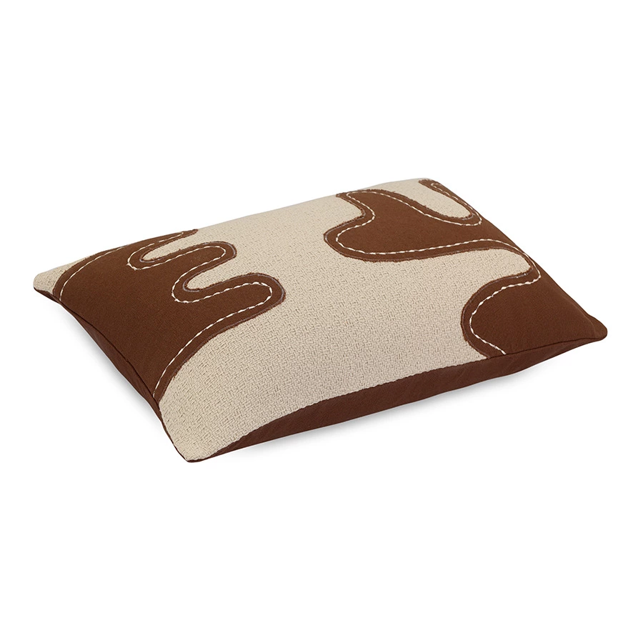 Чехол на подушку Tkano Essential Dune Flow 30х45см, 100% хлопок