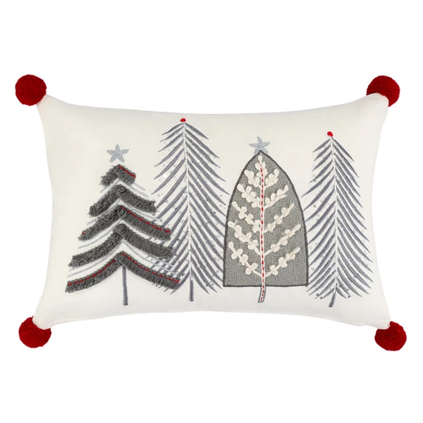 Чехол на подушку Tkano New Year Essential Enchanted pines 30х45см, 100% хлопок