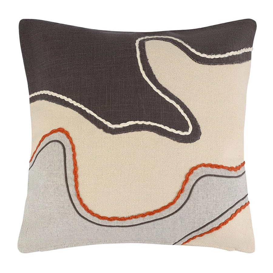 Чехол на подушку Tkano Ethnic Flowing stone 45х45см, 100% хлопок