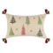 Чехол на подушку Tkano New Year Essential Frozen pines, 30х50см, 100% переработанный хлопок, люрекс