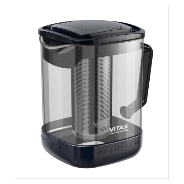 Чайник заварочный унииверсальный Vitax  Quattropot 4 в1 900 мл, боросиликатное стекло