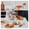 Миксер планетарный KitchenAid 4,3 л, 3 насадки, экран, 5KSM95PSEPL, фарфоровый белый