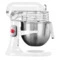 Миксер планетарный с подъемной чашей 6,9 л, KitchenAid Professional 5KSM7990XEWH, белый