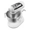 Миксер планетарный с подъемной чашей 6,9 л, KitchenAid Professional 5KSM7990XEWH, белый