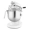 Миксер планетарный с подъемной чашей 6,9 л, KitchenAid Professional 5KSM7990XEWH, белый