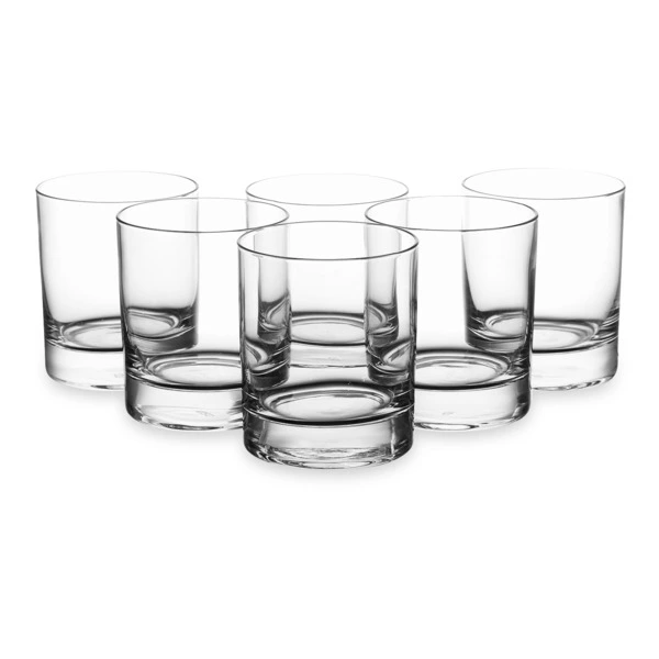 Набор стаканов для виски Krosno Миксология 300 мл, 6 шт, стекло, п/к