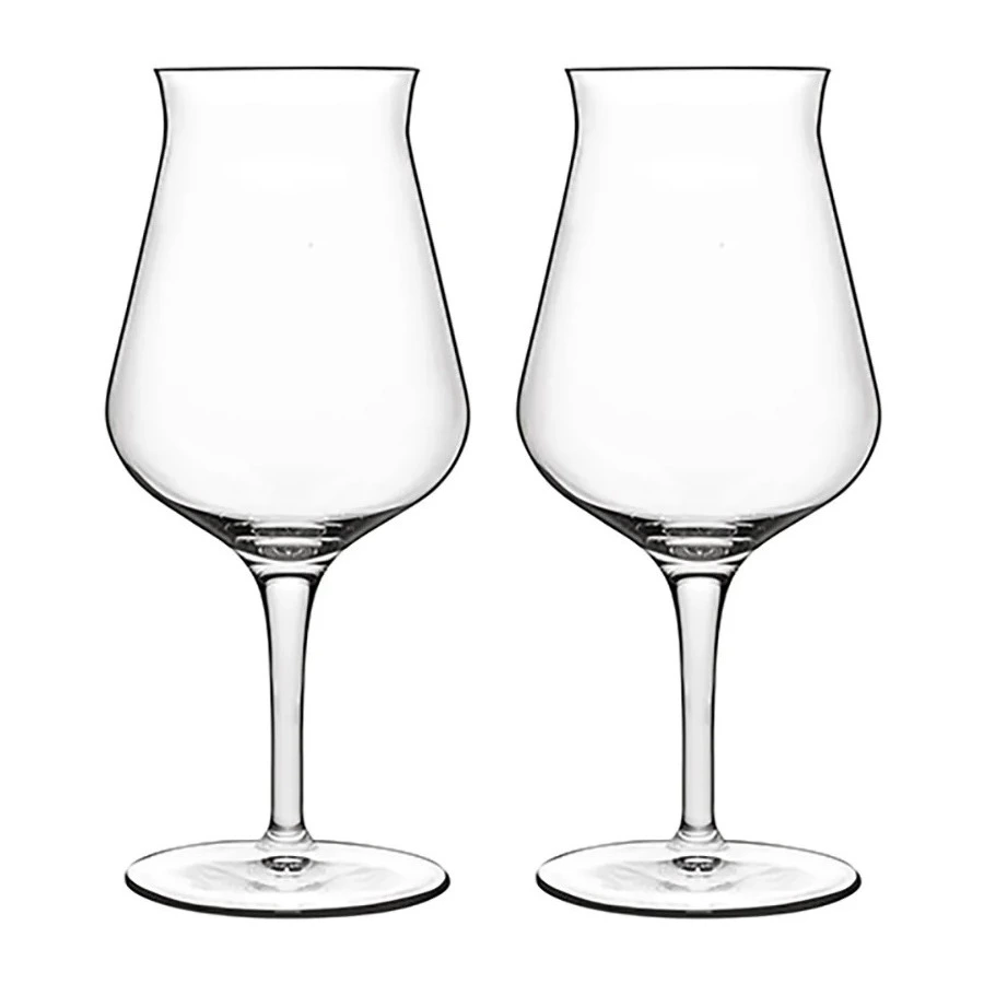 Набор бокалов для крафтового пива Luigi Bormioli Биратек 420 мл, 2 шт, стекло, п/к