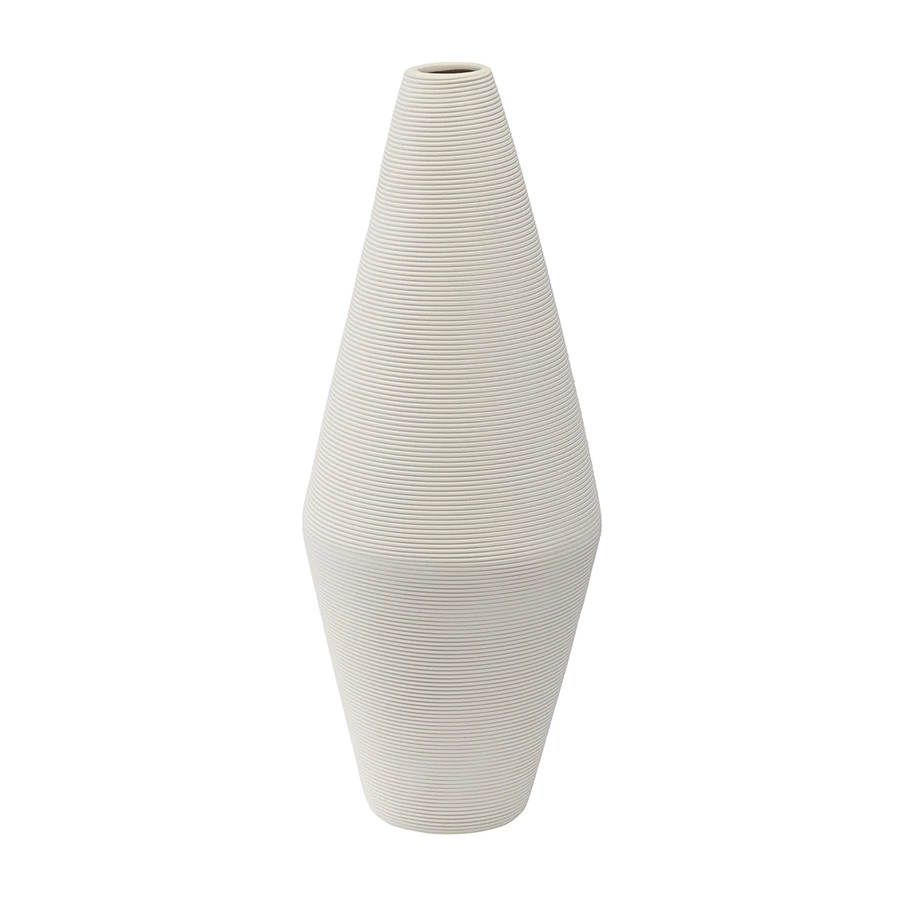 Ваза для цветов Bergenson Bjorn Fortuna, 35 см, фарфор, белая