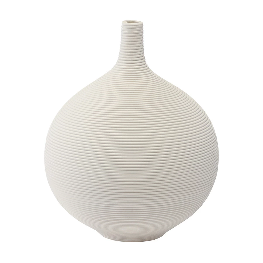 Ваза для цветов Bergenson Bjorn Isida, 19 см, фарфор, белая