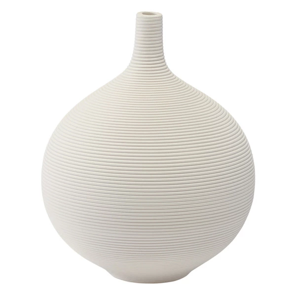 Ваза для цветов Bergenson Bjorn Isida, 19 см, фарфор, белая