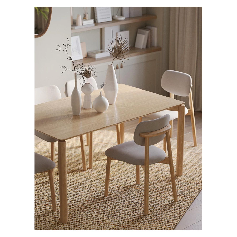 Ваза для цветов Bergenson Bjorn Isida, 19 см, фарфор, белая