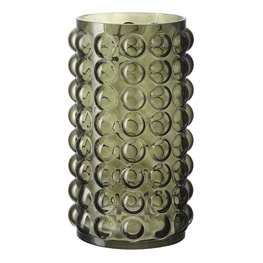 Ваза для цветов Bergenson Bjorn Molecule, 28 см, стекло, морские водоросли