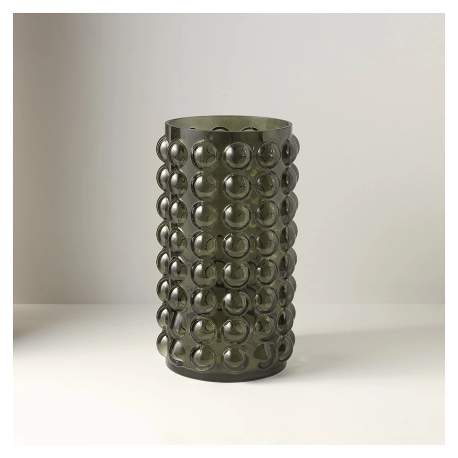 Ваза для цветов Bergenson Bjorn Molecule, 28 см, стекло, морские водоросли