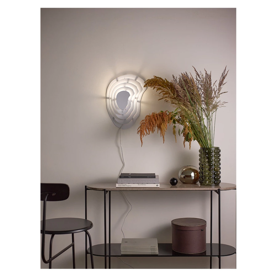 Ваза для цветов Bergenson Bjorn Molecule, 28 см, стекло, морские водоросли