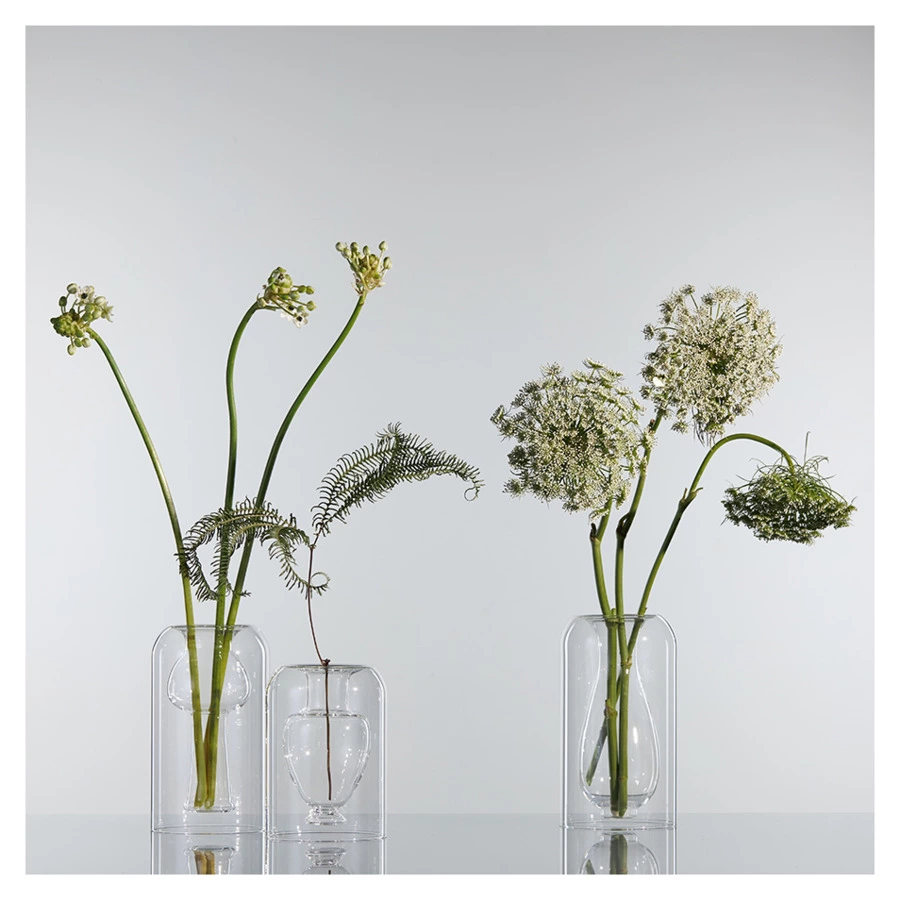 Ваза для цветов Bergenson Bjorn Muse, 20 см, стекло