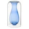 Ваза для цветов Bergenson Bjorn Muse, 22 см, стекло, индиго