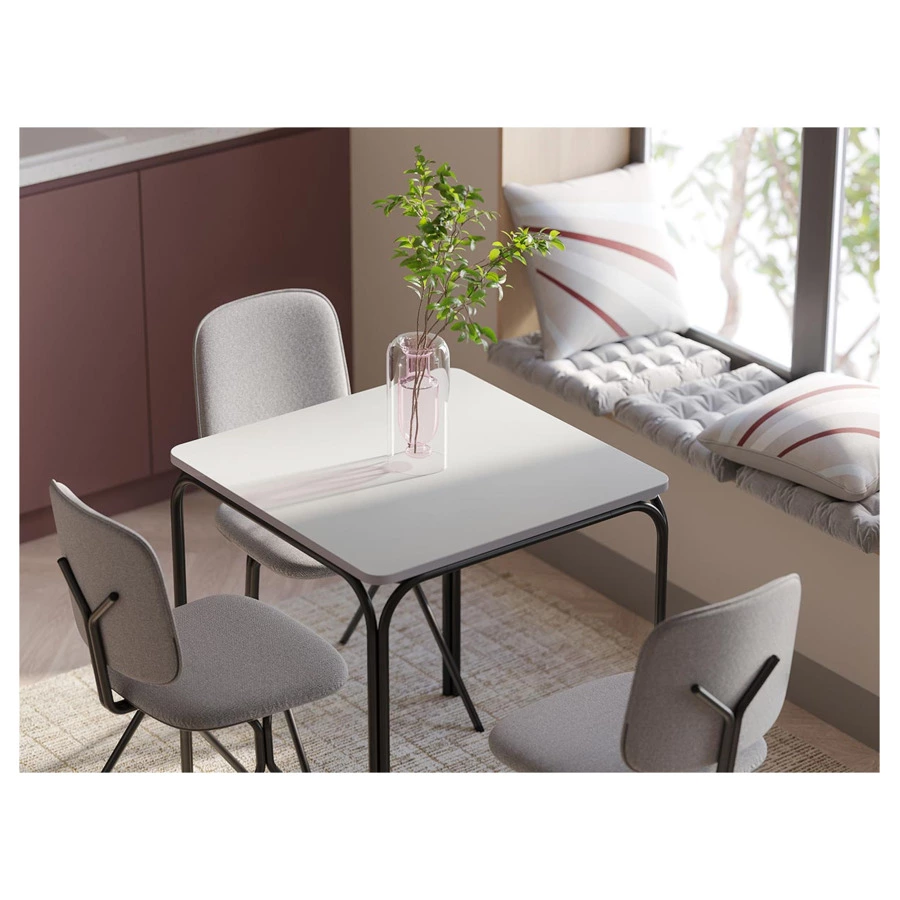 Ваза для цветов Bergenson Bjorn Muse, 25 см, стекло, нежно-розовая