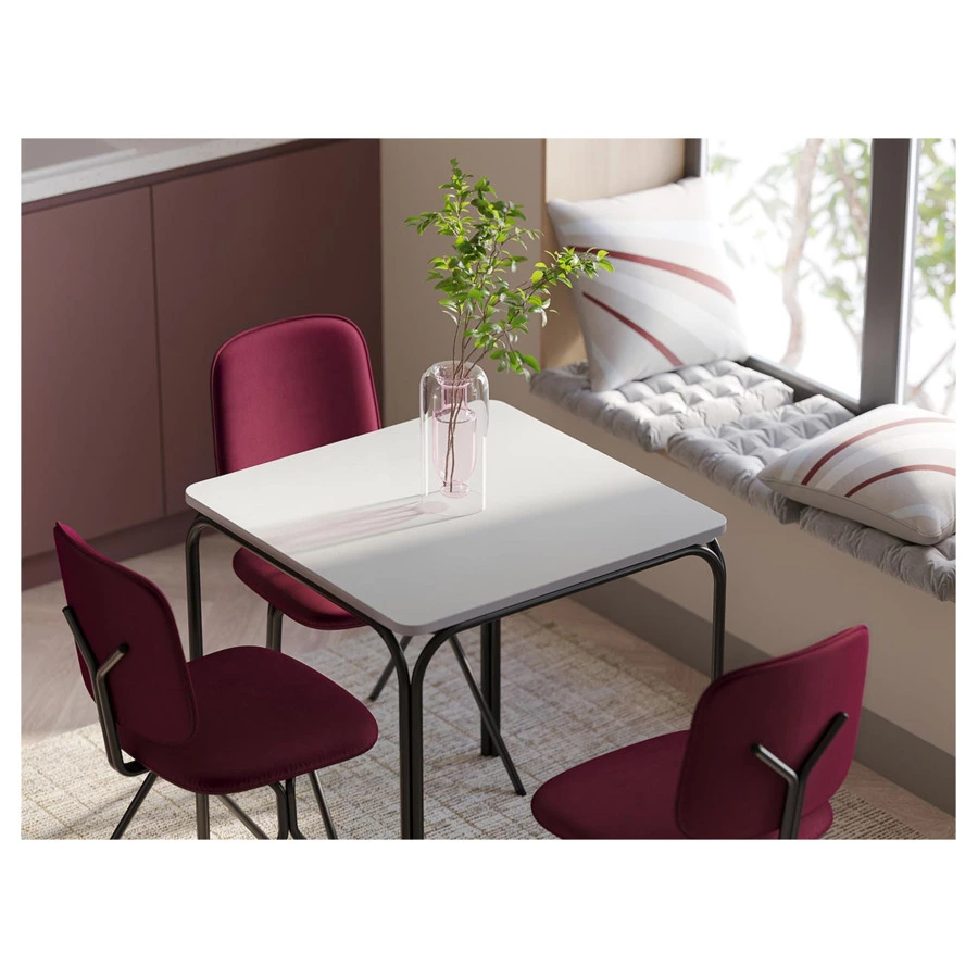 Ваза для цветов Bergenson Bjorn Muse, 25 см, стекло, нежно-розовая