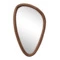 Зеркало настенное Bergenson Bjorn Torhill, 42х70 см, коричневое, дерево манго