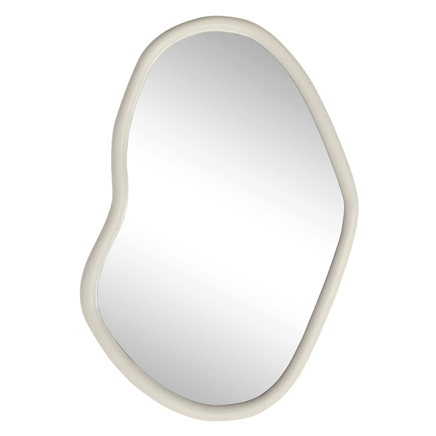 Зеркало настенное Bergenson Bjorn Torhill, 64х99 см, бежевое, дерево манго