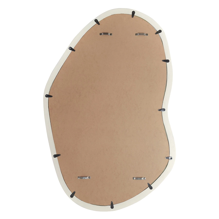 Зеркало настенное Bergenson Bjorn Torhill, 64х99 см, бежевое, дерево манго