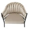 Кресло Bergenson Bjorn Lind, велюр, бежевое