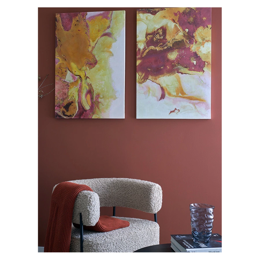 Панно декоративное Bergenson Bjorn Flame №1, 60х90 см