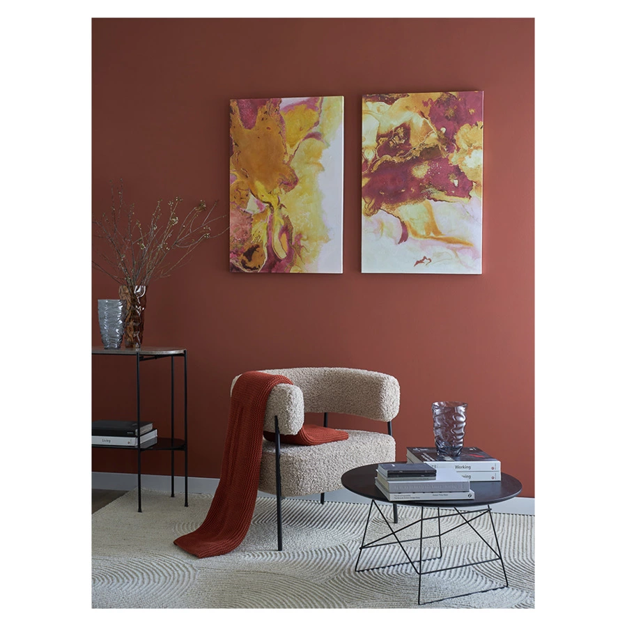 Панно декоративное Bergenson Bjorn Flame №2, 60х90 см