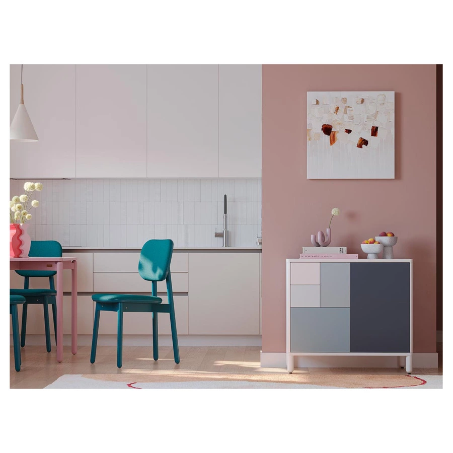 Панно декоративное Bergenson Bjorn Fleur, 60х60 см, бежевое