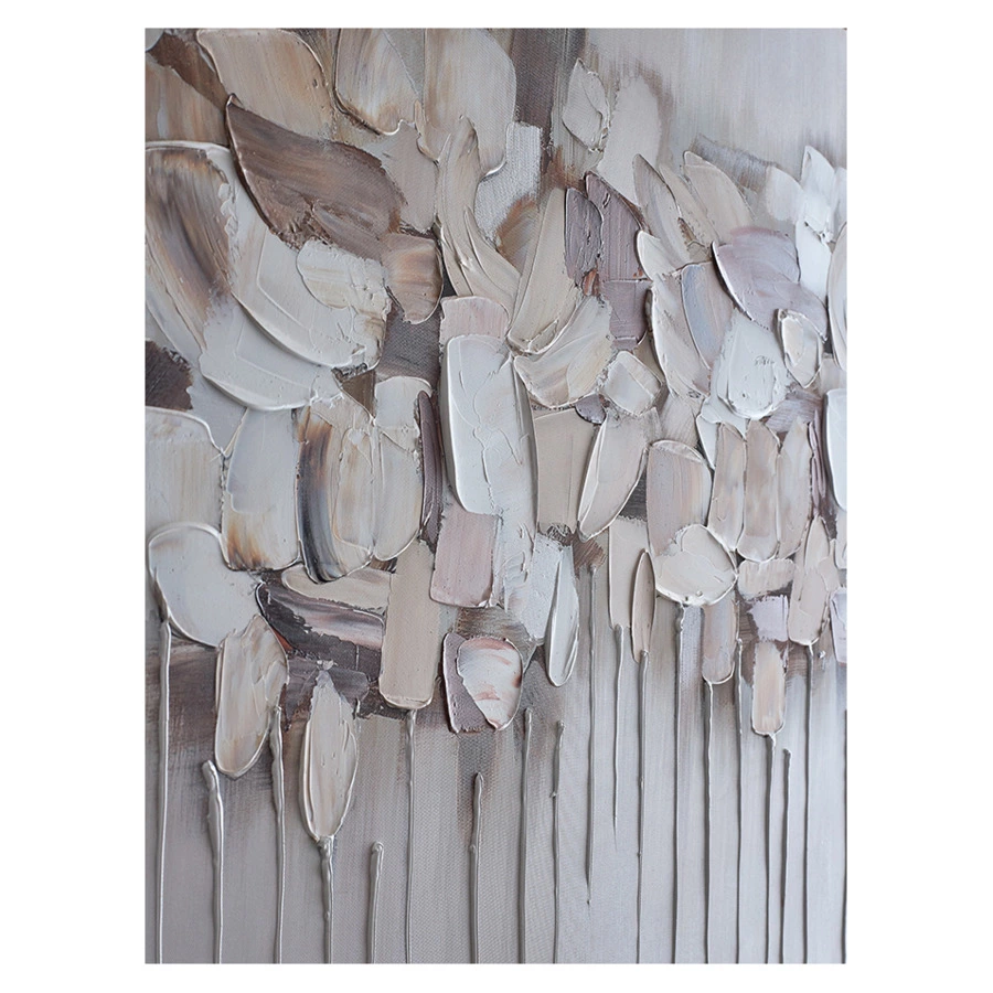 Панно декоративное Bergenson Bjorn Fleur, 70х120 см, бежевое