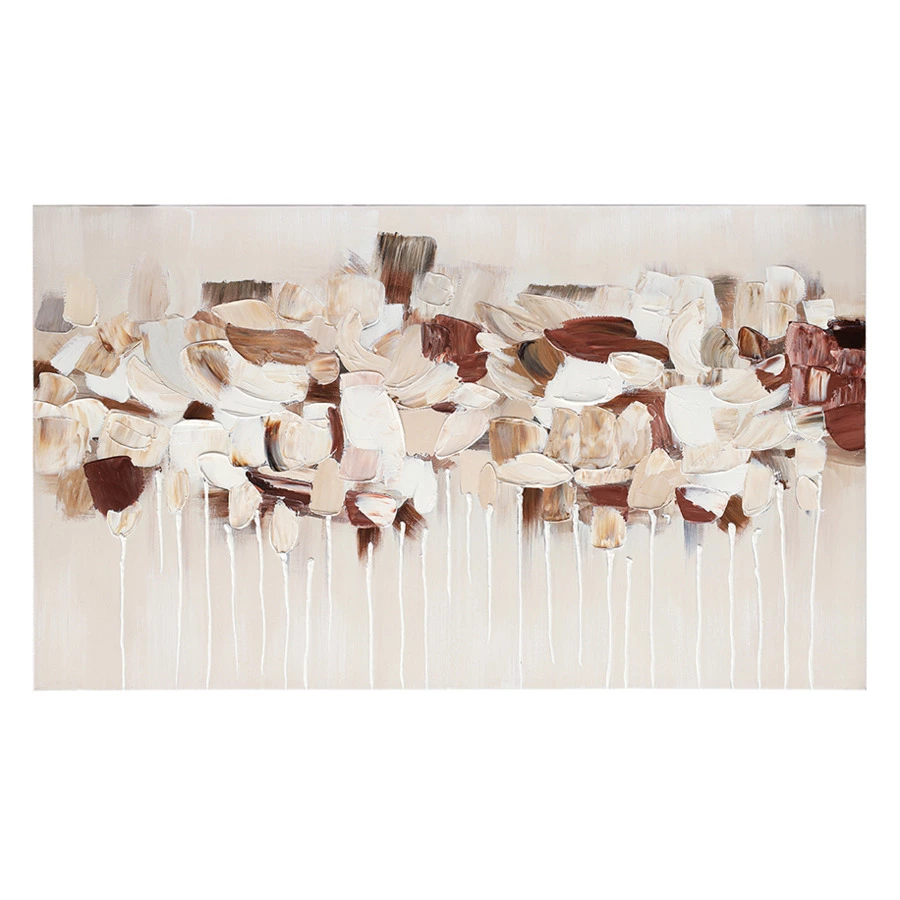 Панно декоративное Bergenson Bjorn Fleur, 70х120 см, бежевое