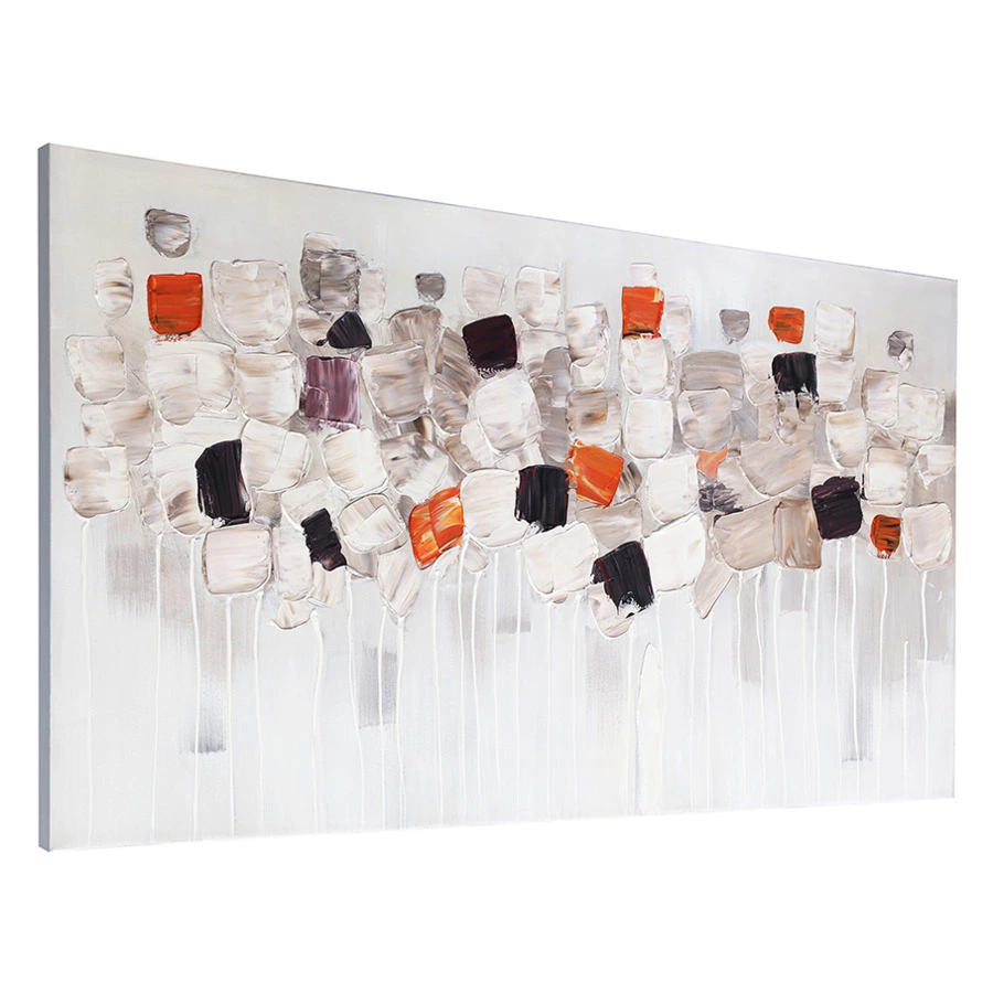 Панно декоративное Bergenson Bjorn Fleur, 80х140 см, бежевое