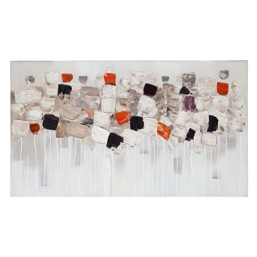 Панно декоративное Bergenson Bjorn Fleur, 80х140 см, бежевое